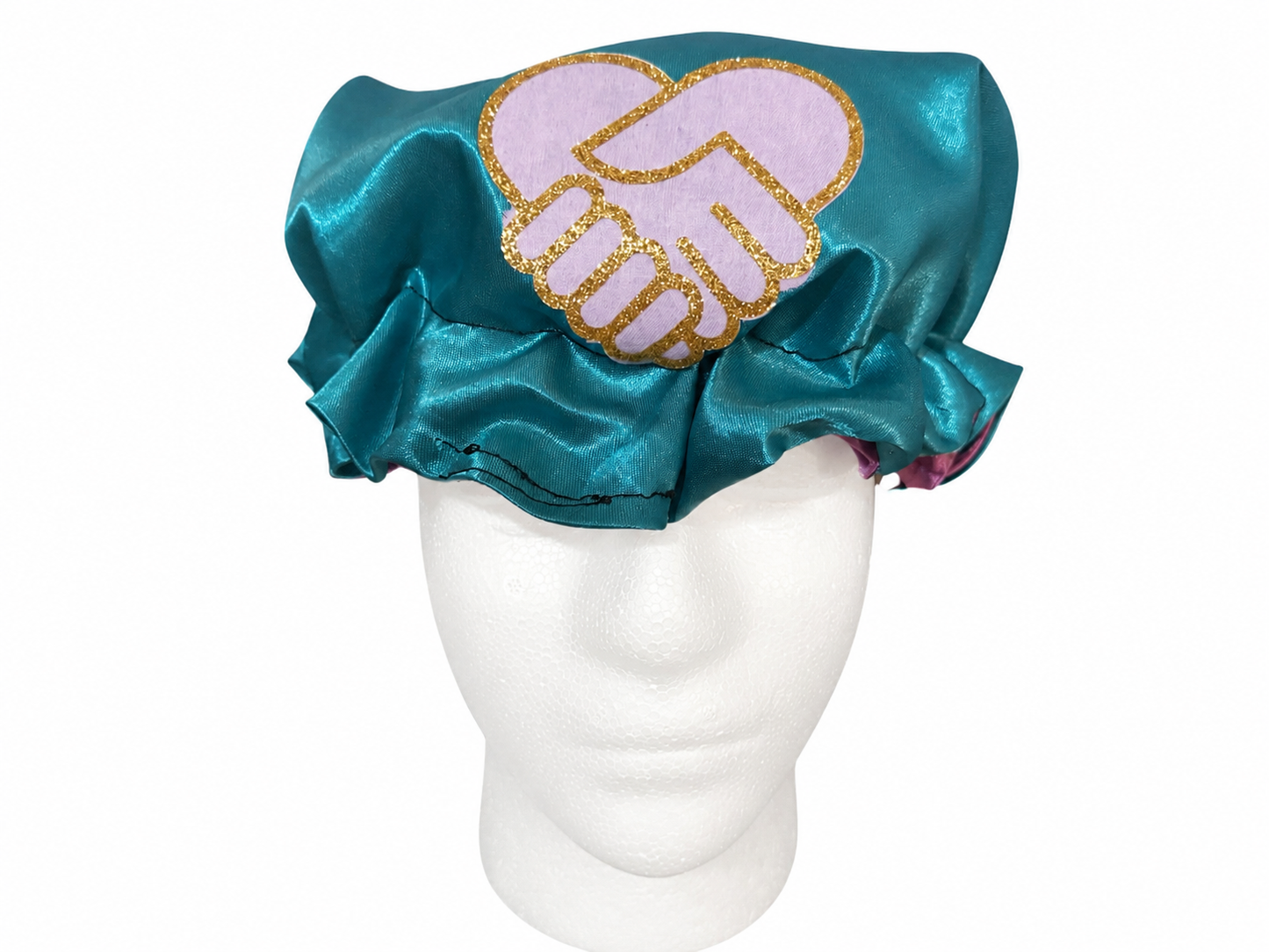 Turquoise Bonnet - Med/Large