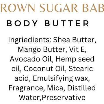 Handcrafted Whipped Body Butters Price: $12 Indulge your skin in ultimate hydration with our premium, handcrafted whipped body butters. Meticulously blended using pure, unrefined organic shea butter and nutrient-rich natural oils, this ultra-nourishing for