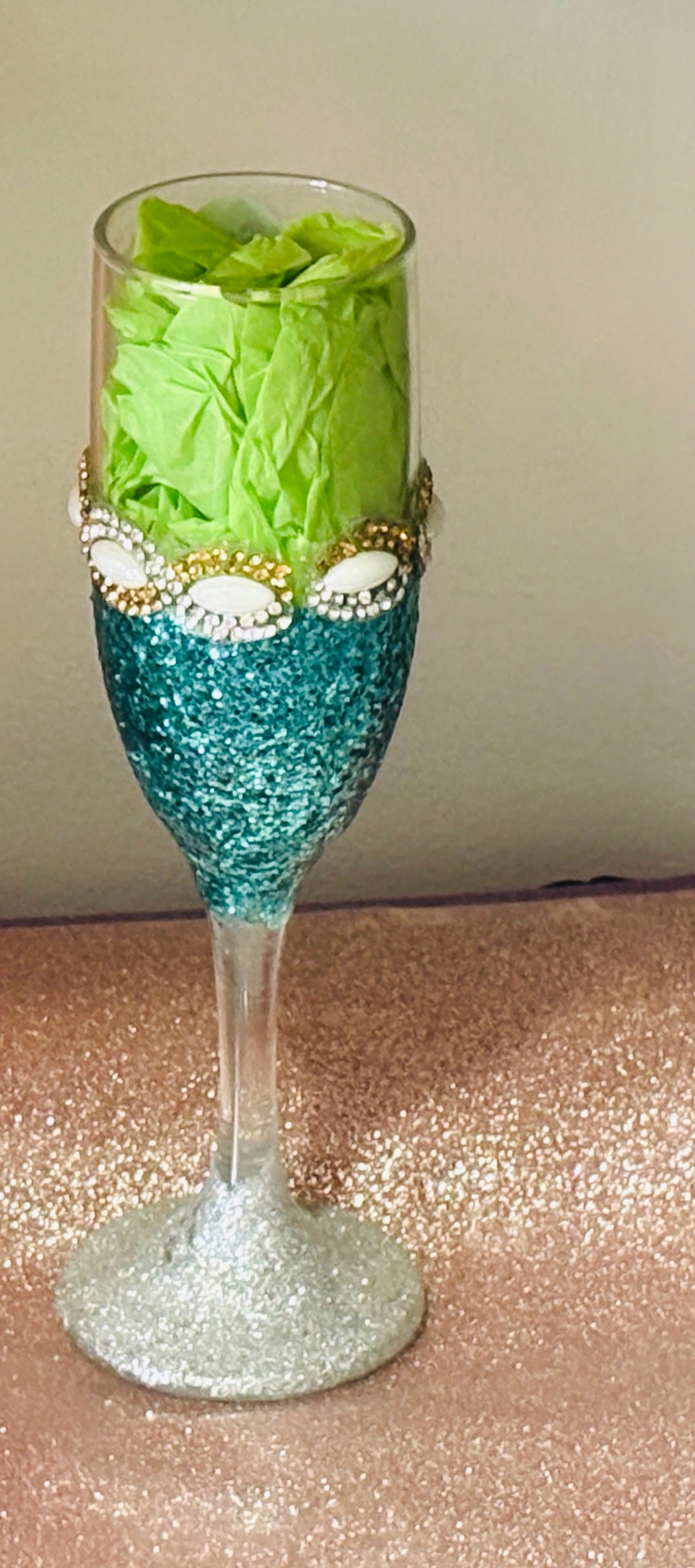 Glitter Wine Glasses image 8