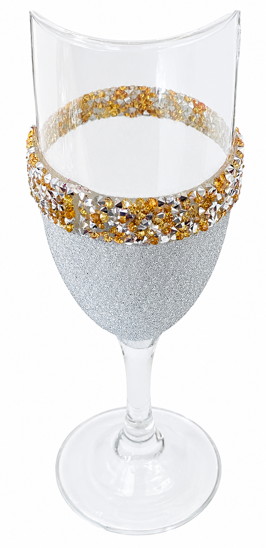 Glitter Wine Glasses