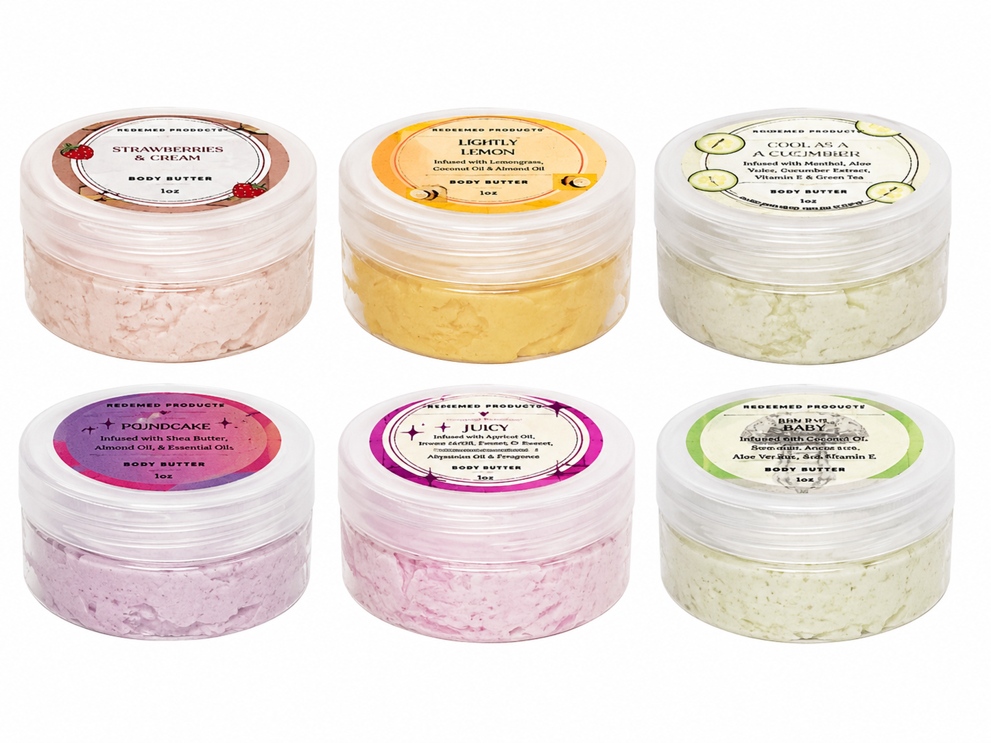1oz Variety Travel Pack - Body Butter
