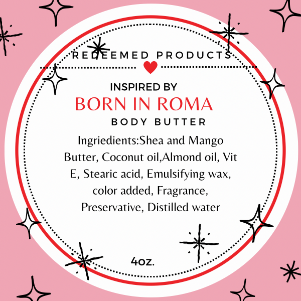 Redeemed Body Butter