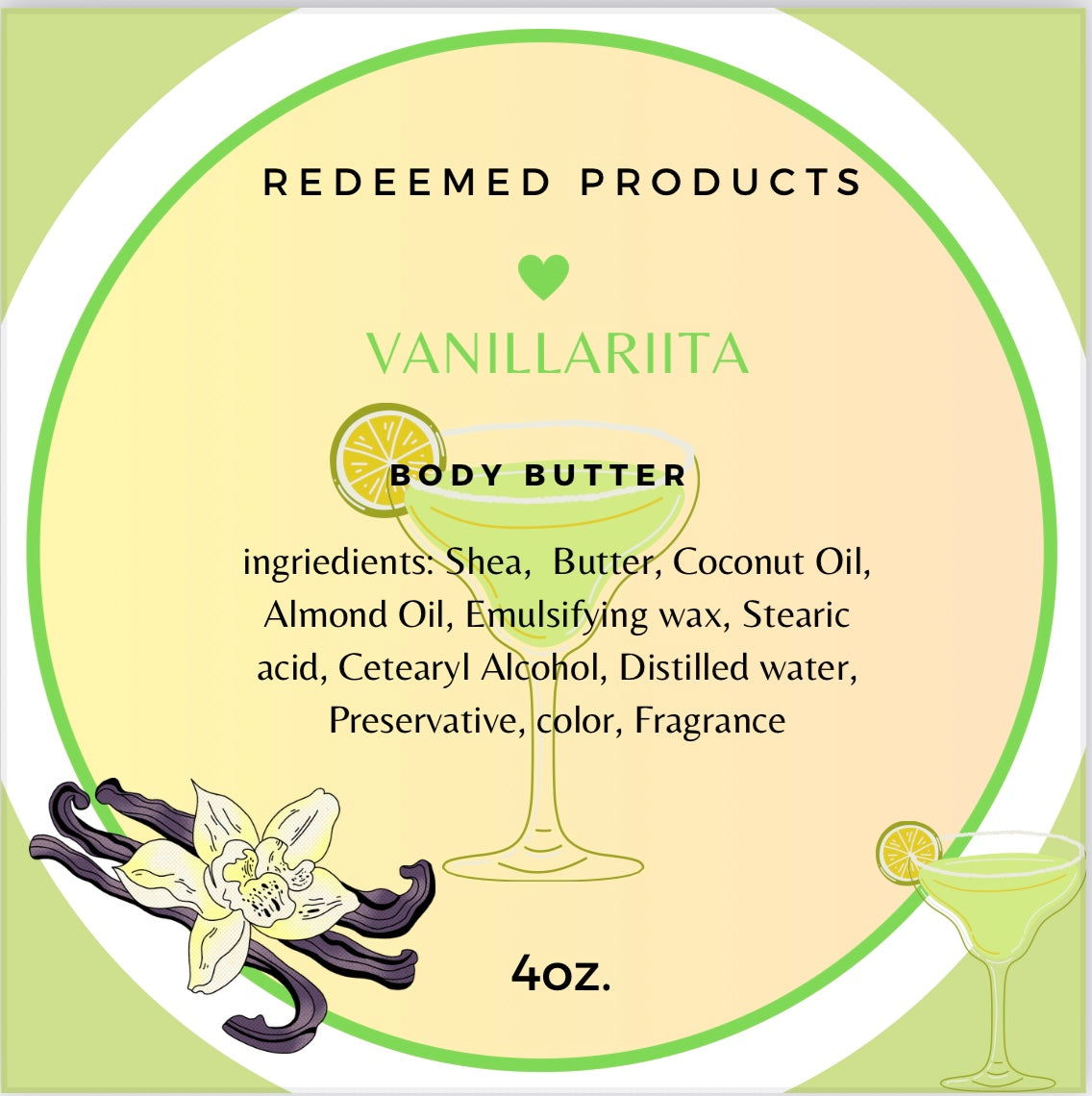 Redeemed Body Butter