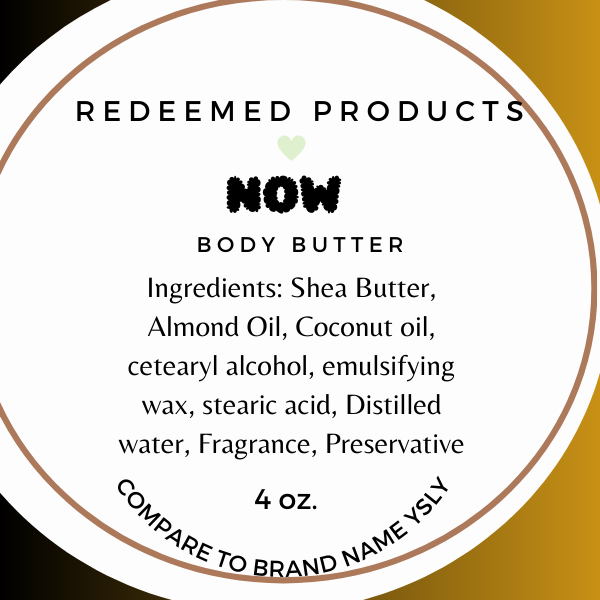 Redeemed Body Butter