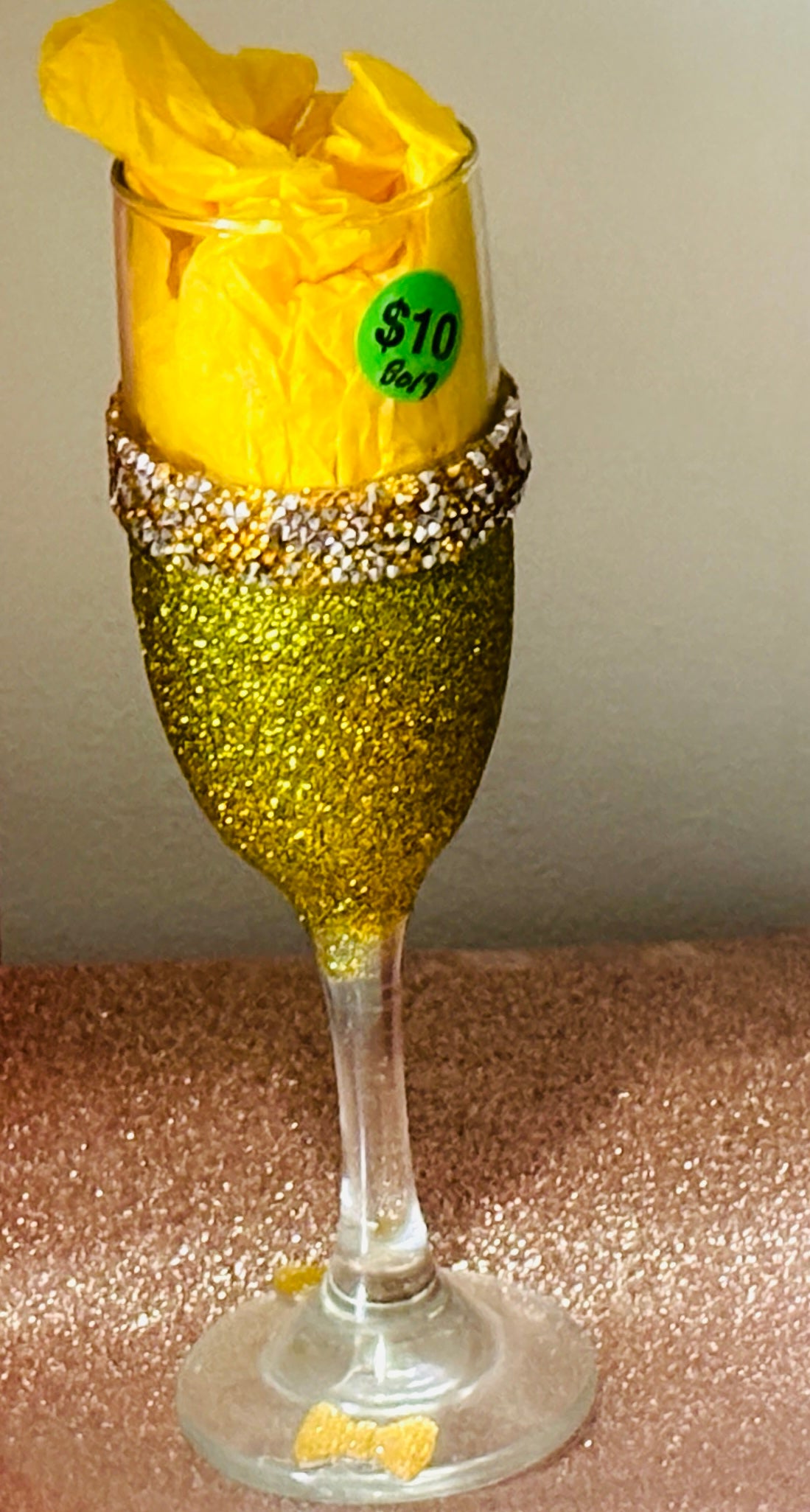Glitter Wine Glasses image 1